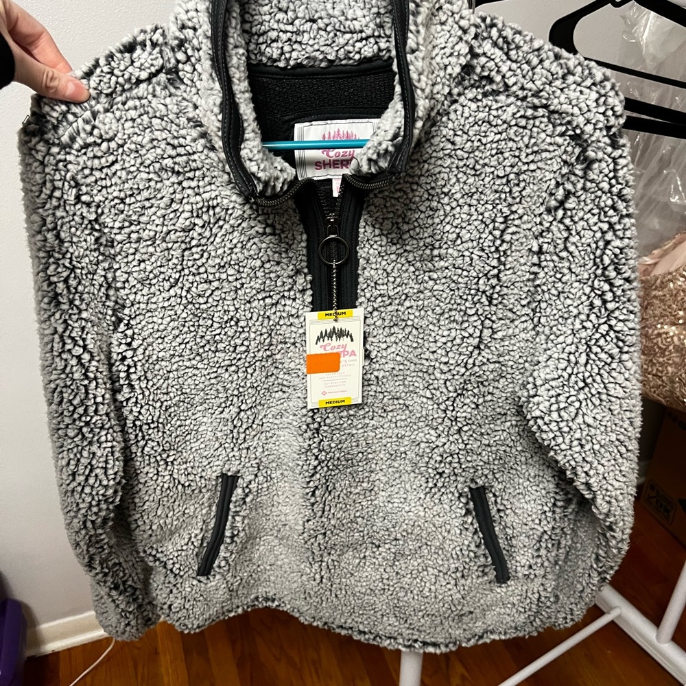 Cozy Sherpa Fleece Jacket